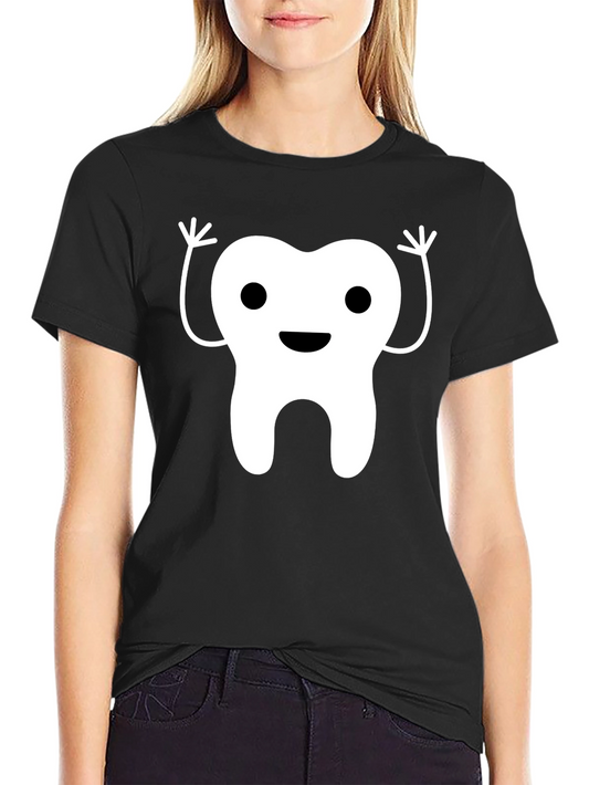 Funny Tooth Graphic Tee - Dental Humor T-Shirt