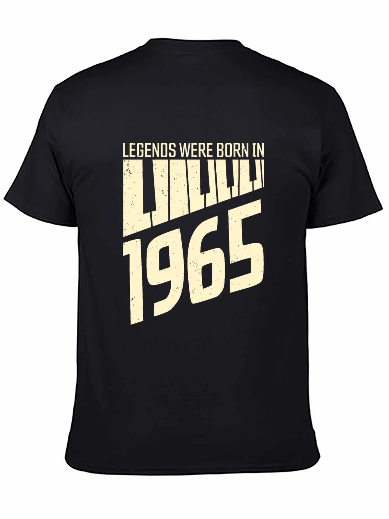 Legends Born in 1965 Graphic Tee - Black