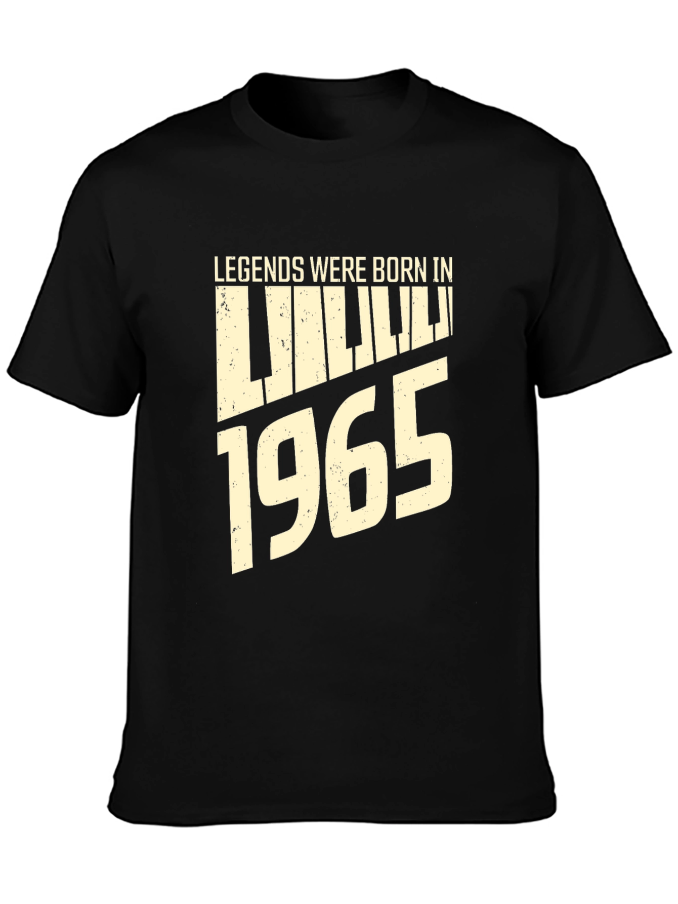 Legends Born in 1965 Graphic Tee - Black