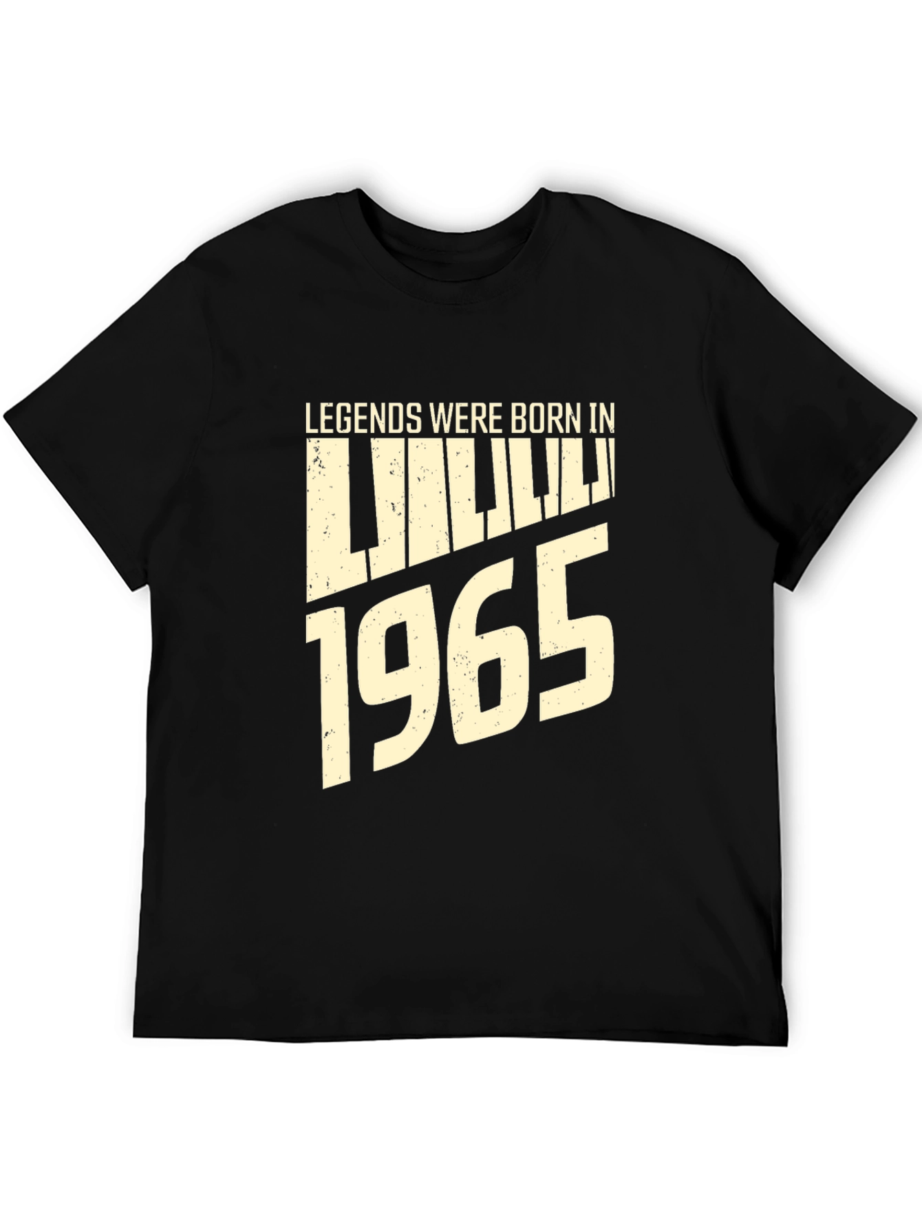 Legends Born in 1965 Graphic Tee - Black