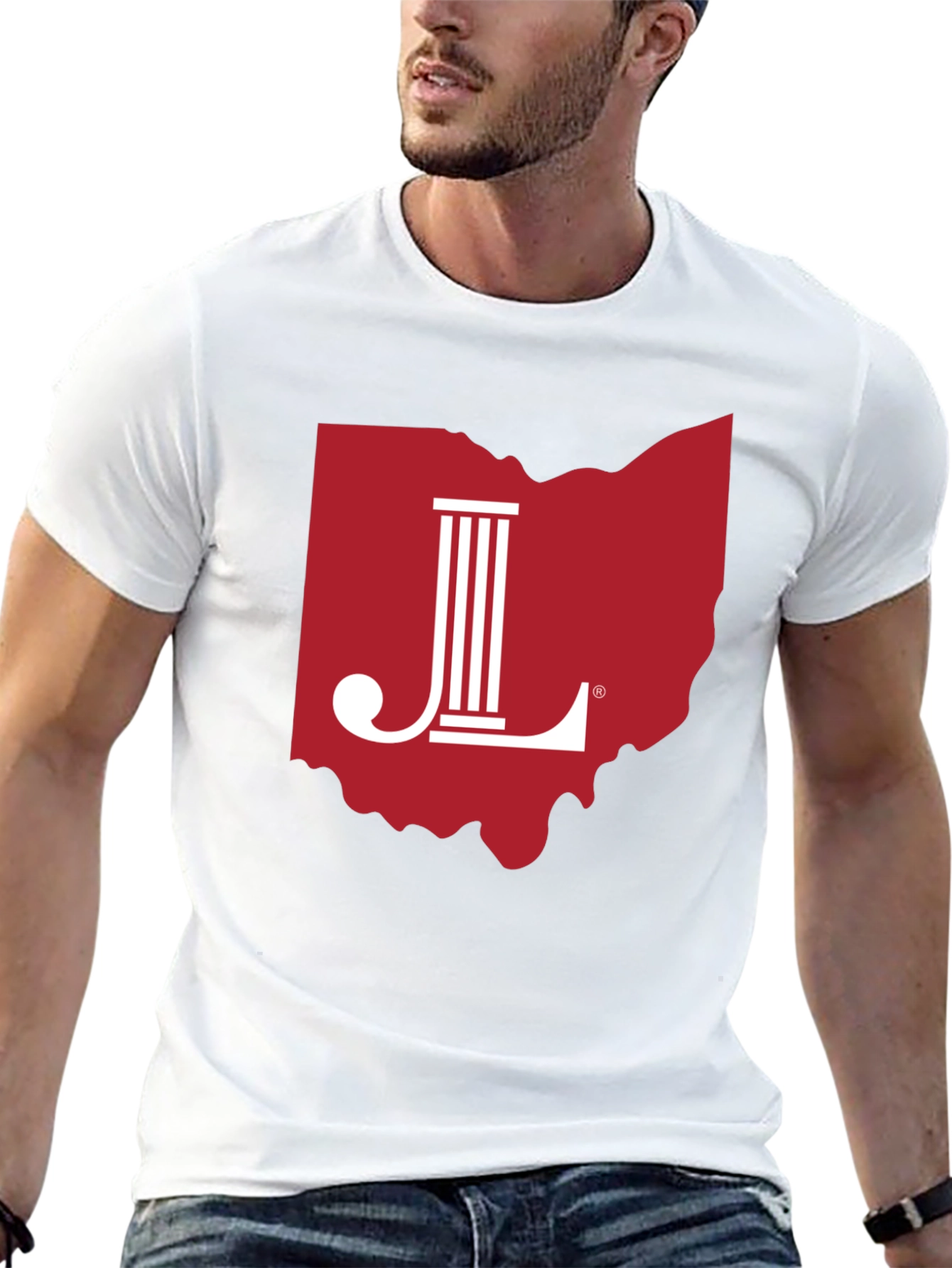 Ohio State Landmark T-Shirt - Black