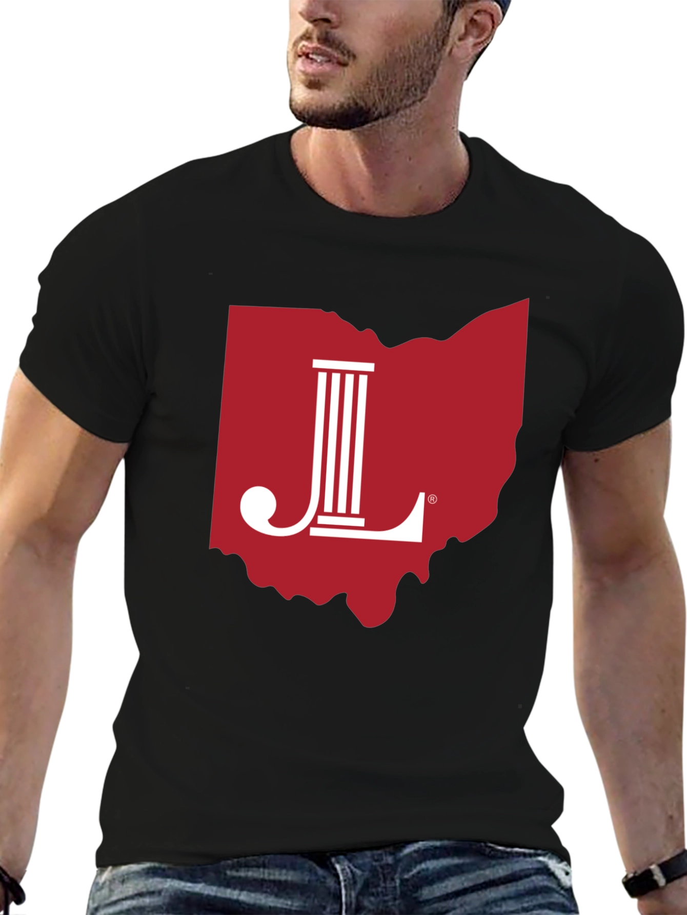 Ohio State Landmark T-Shirt - Black