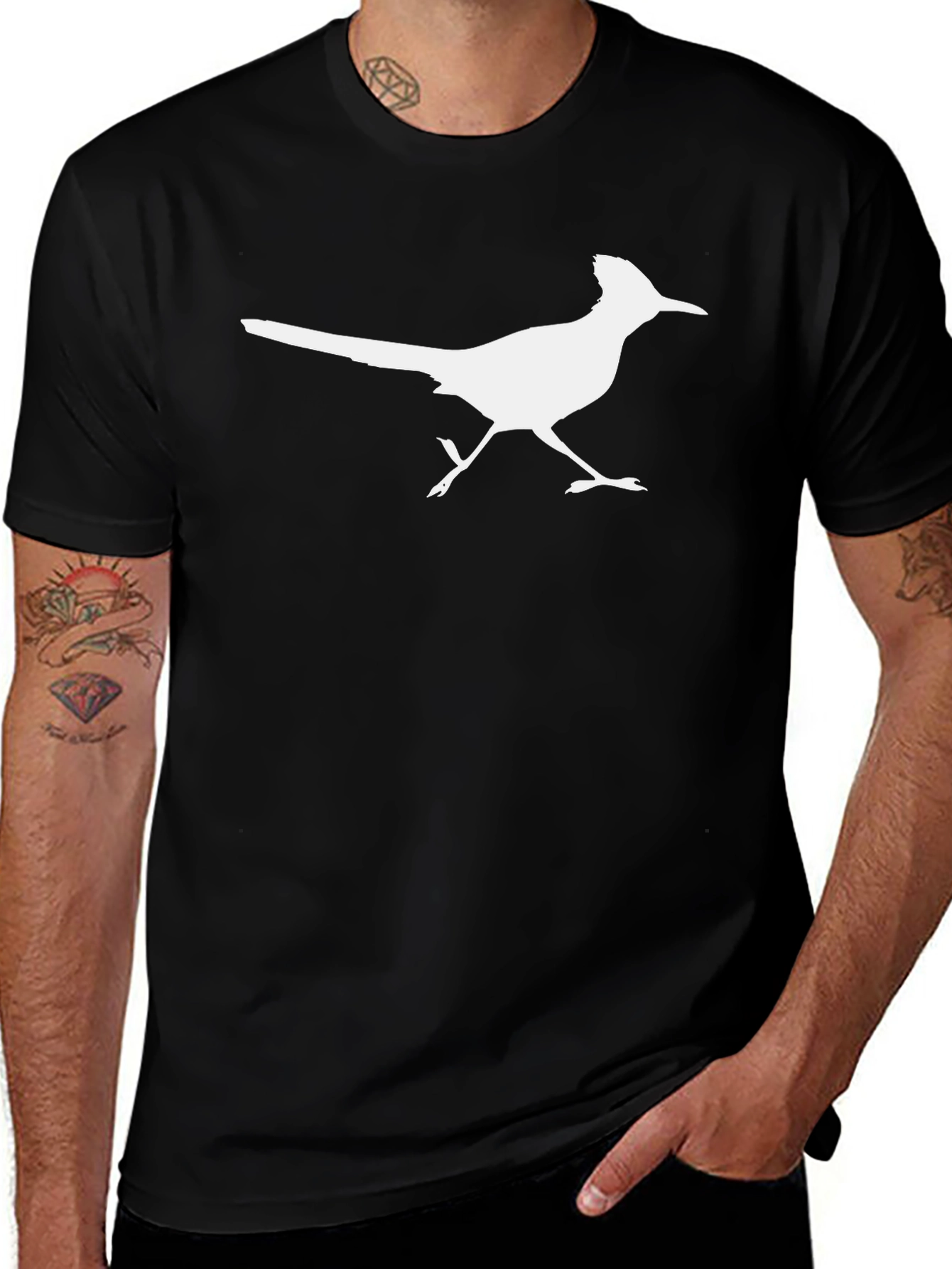 Roadrunner Graphic Tee - Black