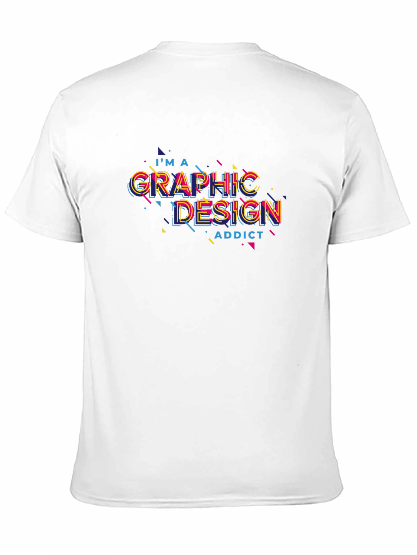 Graphic Design Addict Black T-Shirt