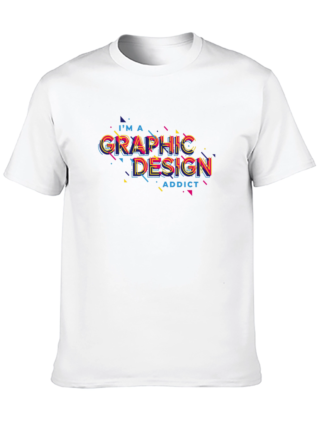 Graphic Design Addict Black T-Shirt