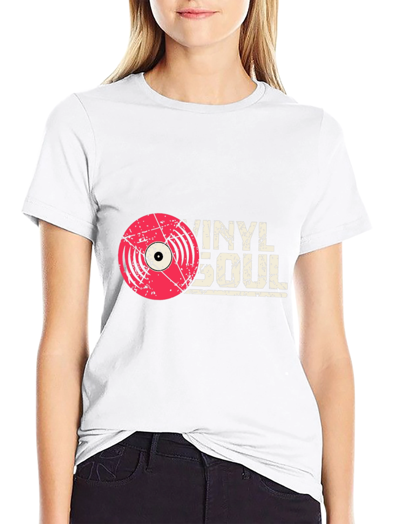 Vinyl Soul Graphic T-Shirt