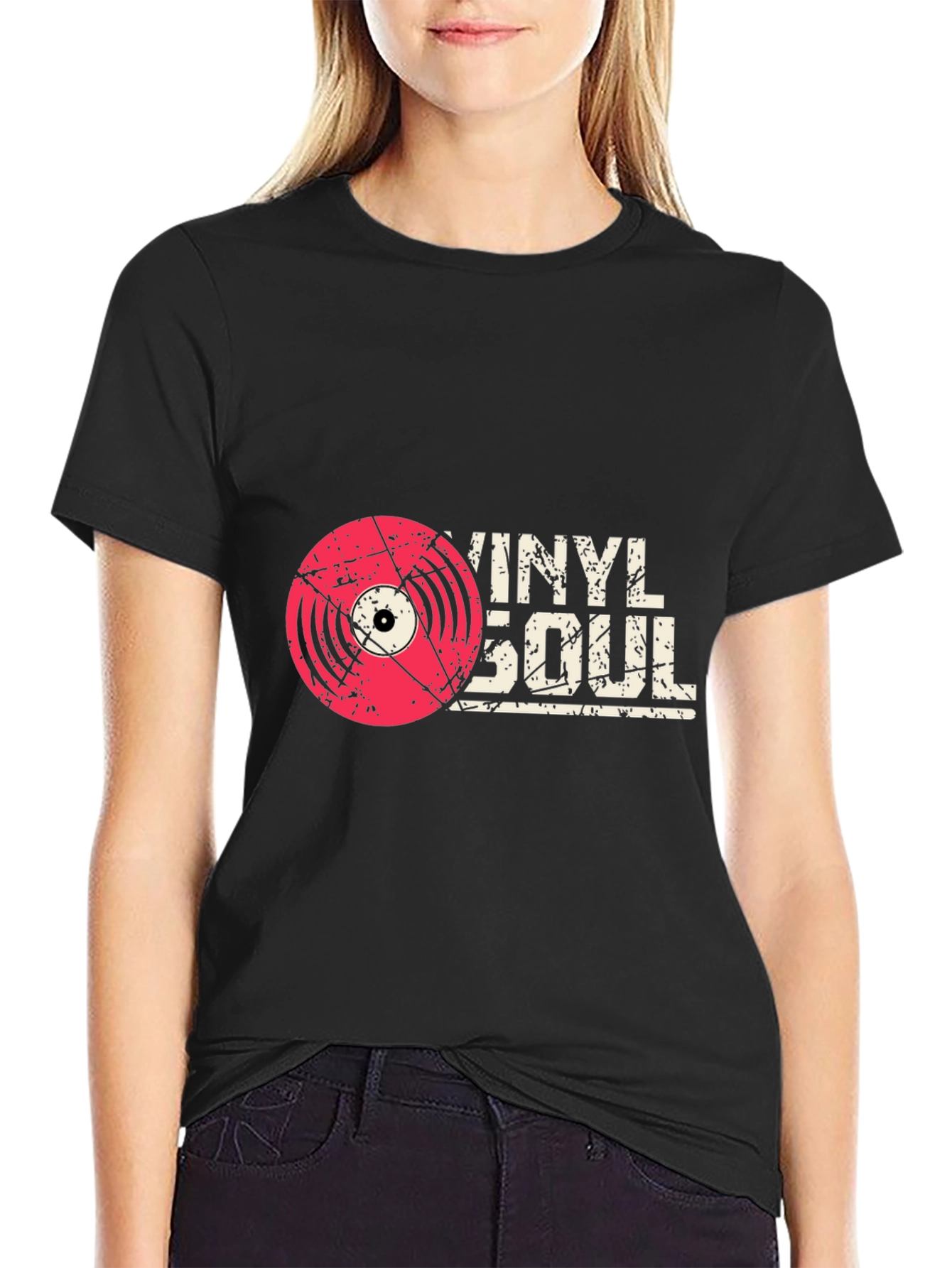 Vinyl Soul Graphic T-Shirt