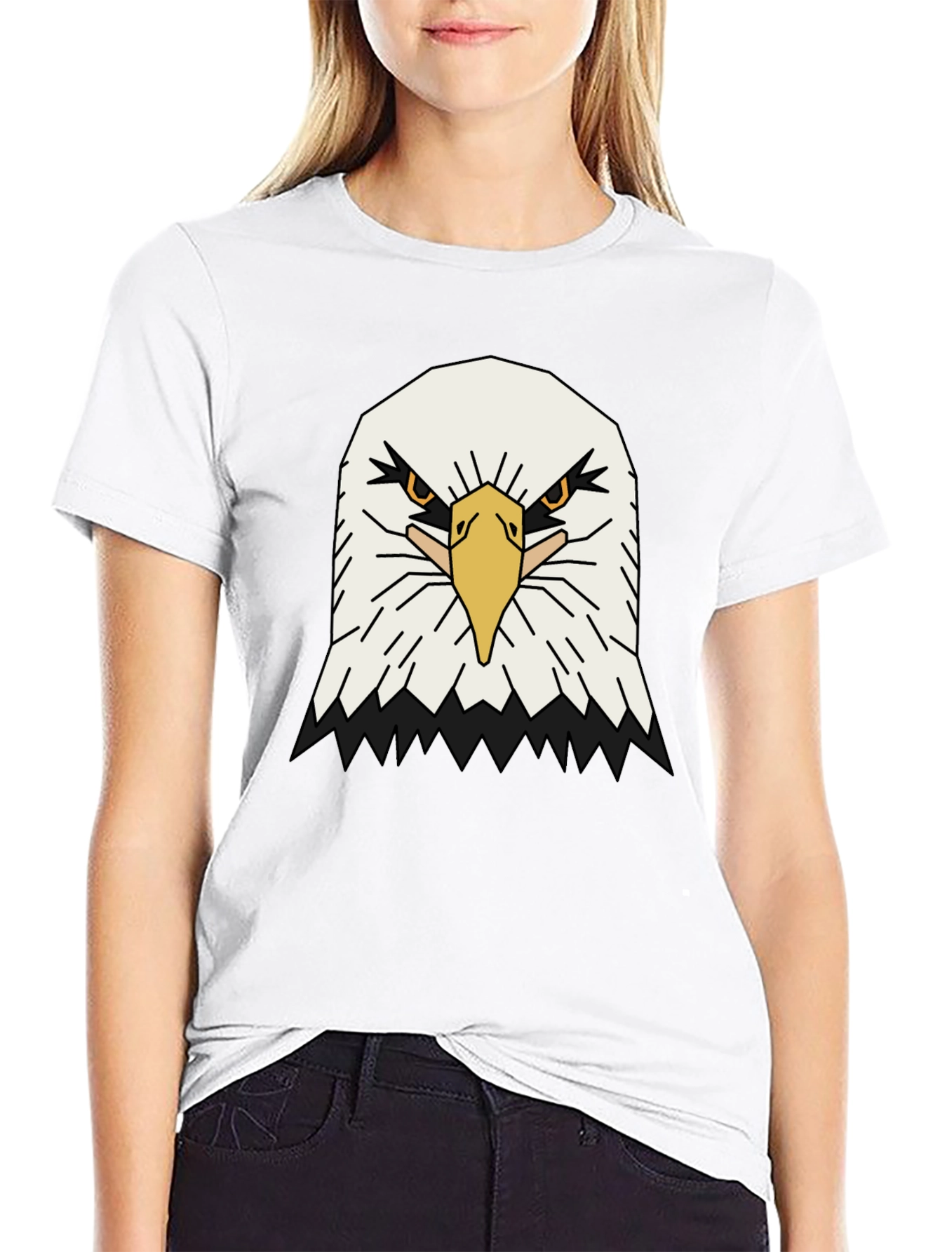 Eagle Graphic Black T-Shirt