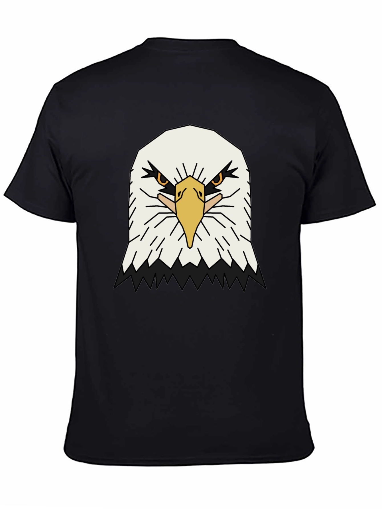 Eagle Graphic Black T-Shirt
