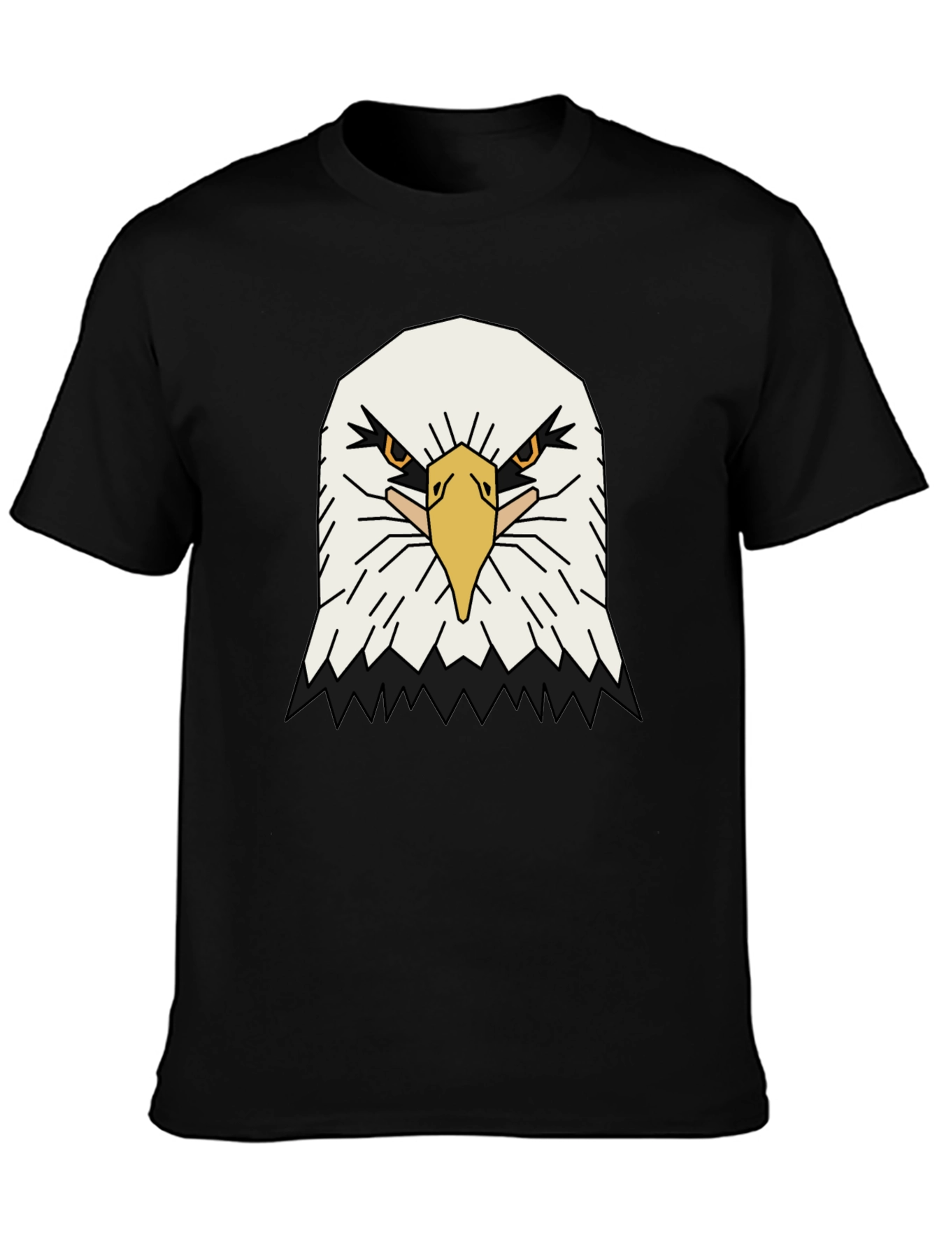 Eagle Graphic Black T-Shirt