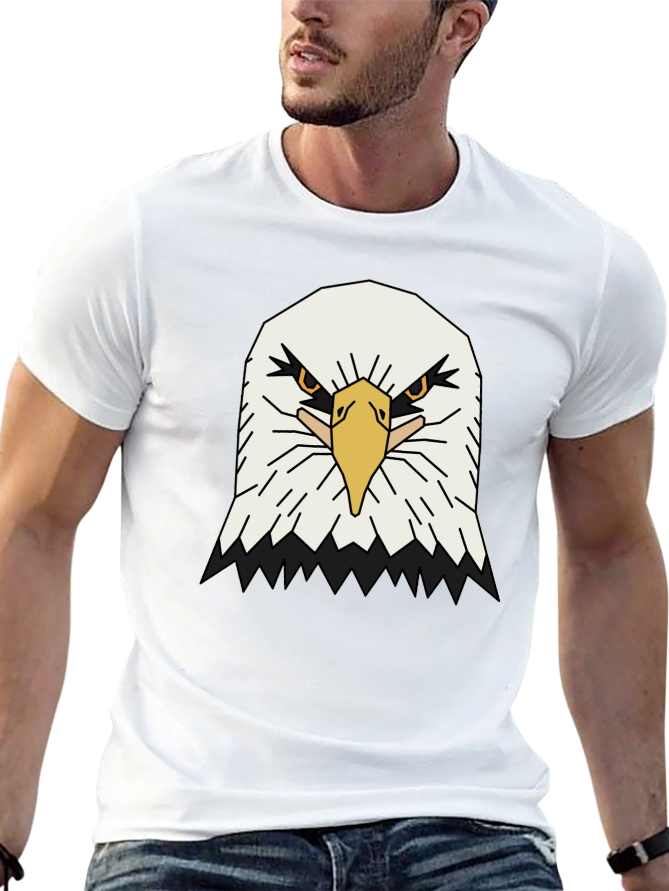 Eagle Graphic Black T-Shirt