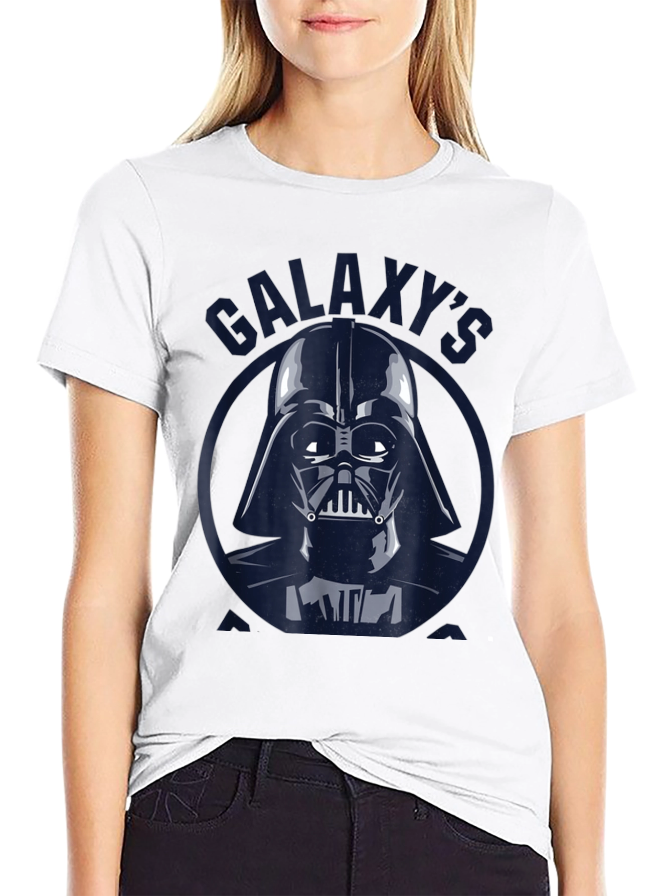 Galaxy Darth Vader Graphic T-Shirt