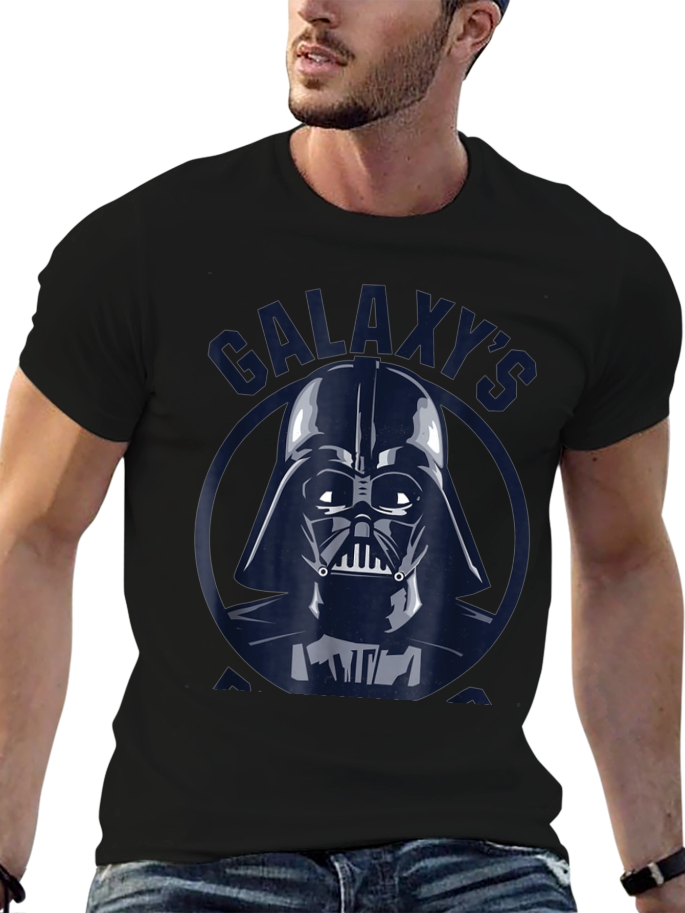 Galaxy Darth Vader Graphic T-Shirt