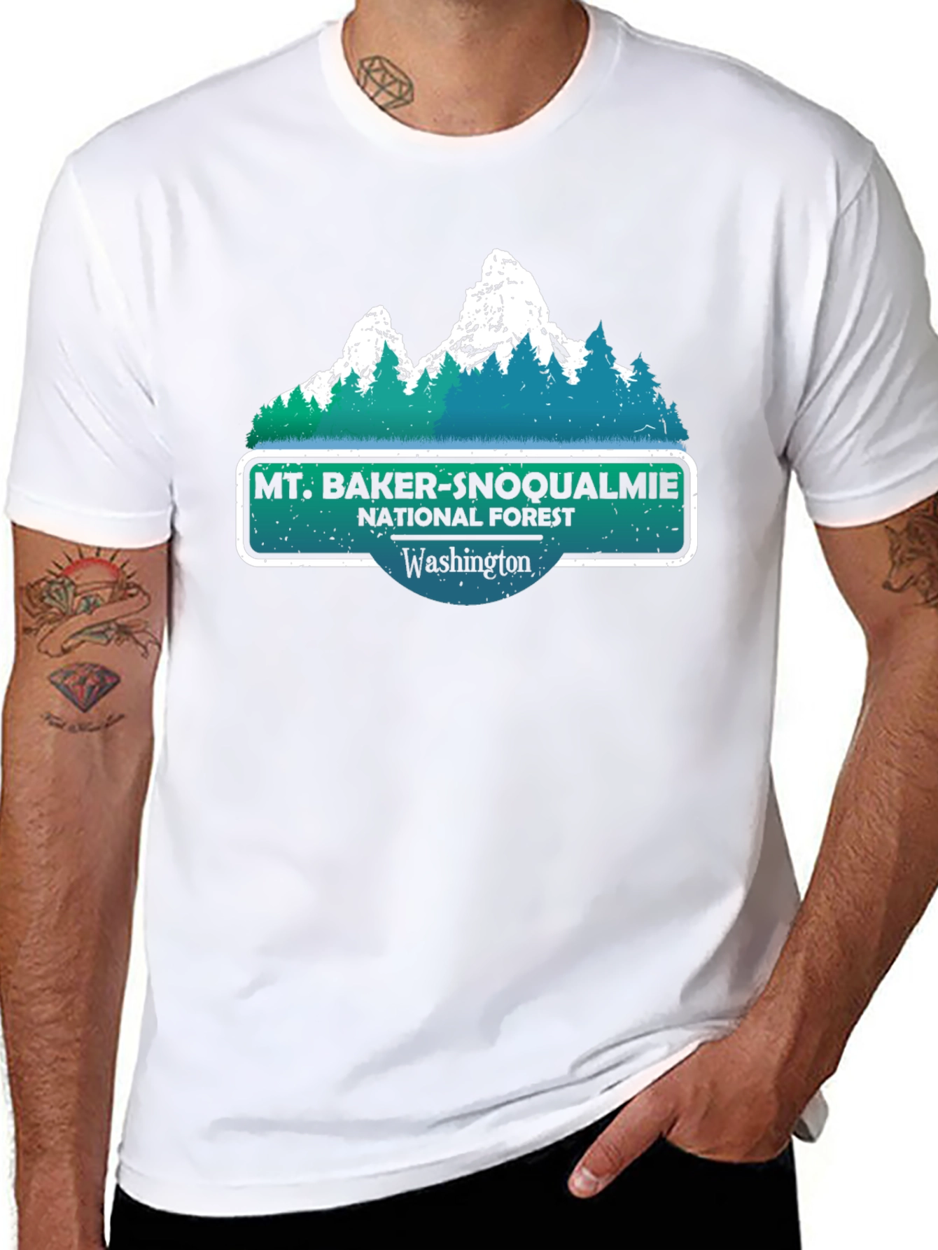 Mt. Baker-Snoqualmie National Forest T-Shirt