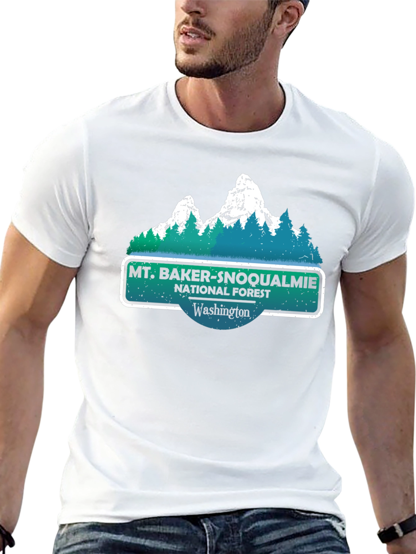 Mt. Baker-Snoqualmie National Forest T-Shirt
