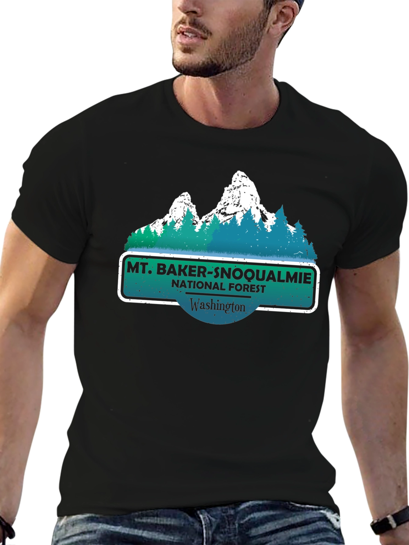 Mt. Baker-Snoqualmie National Forest T-Shirt