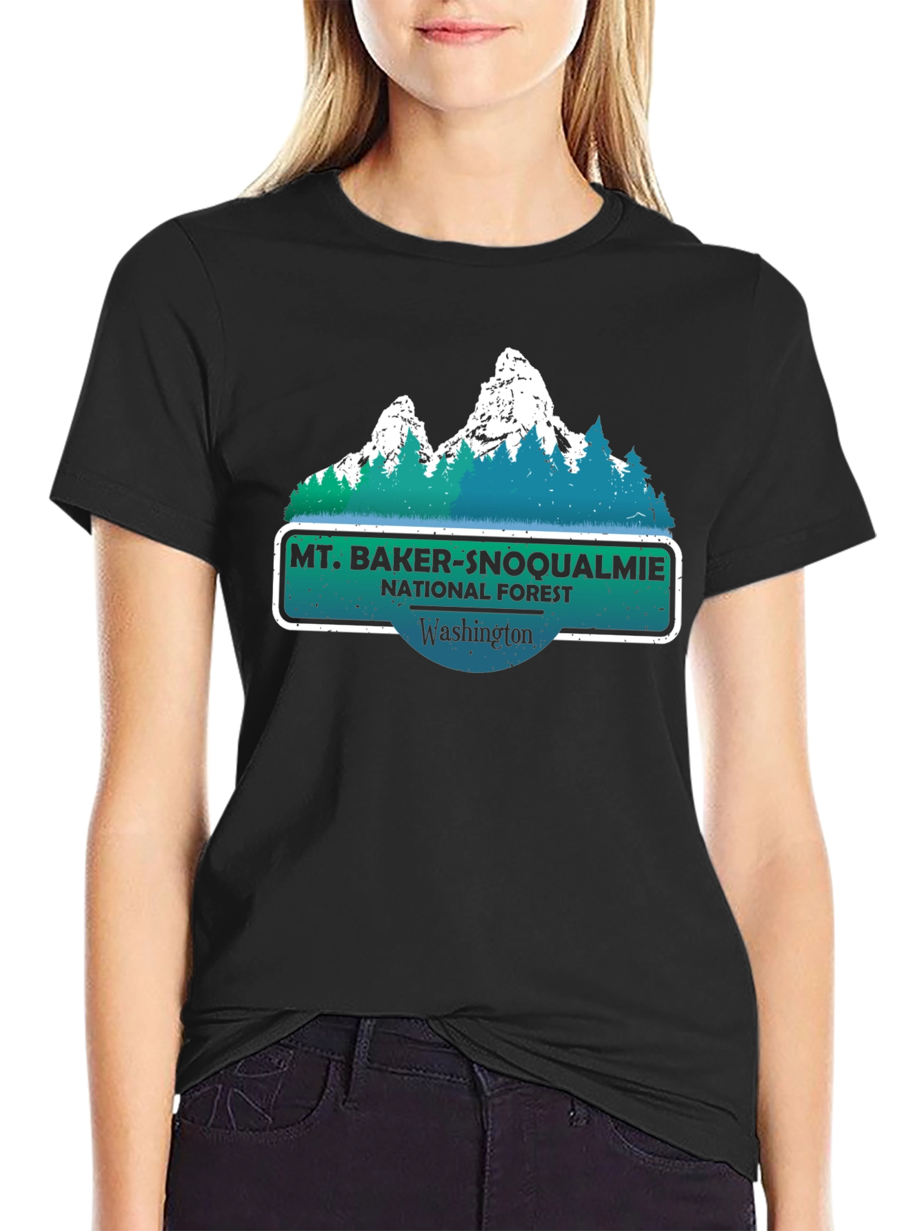 Mt. Baker-Snoqualmie National Forest T-Shirt