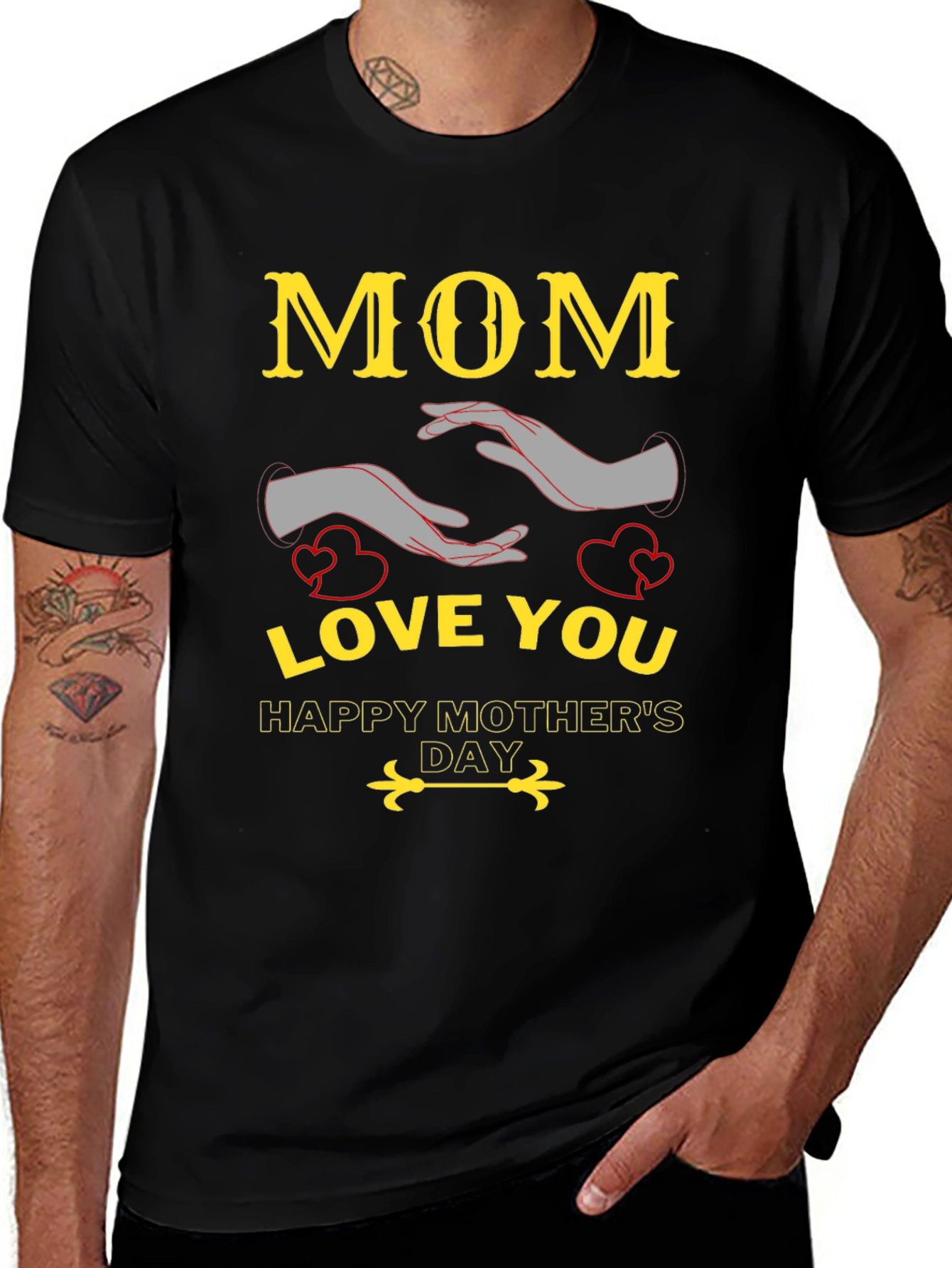 Mom Love You Happy Mothers Day T-Shirt