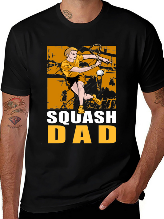Squash Dad Graphic T-Shirt