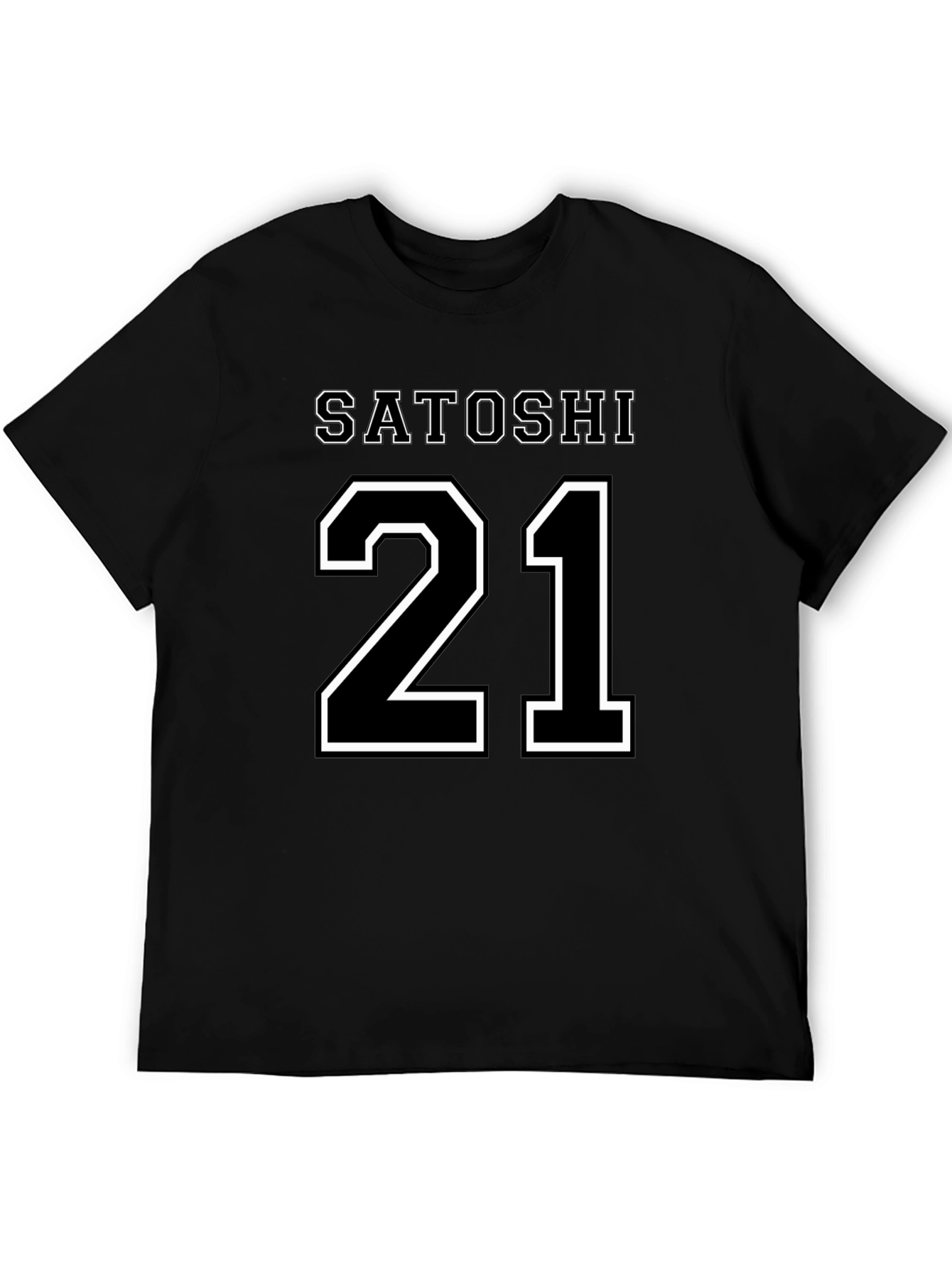 Satoshi 21 Graphic T-Shirt - Bitcoin Crypto Tee