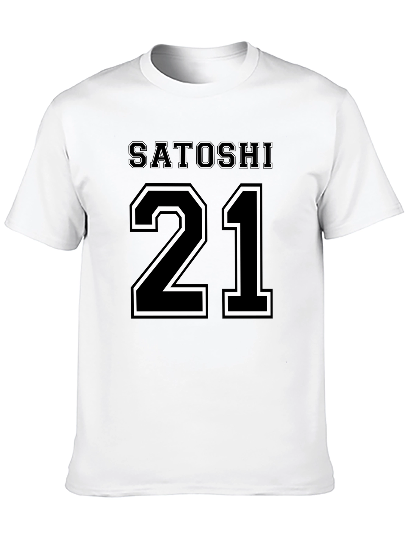 Satoshi 21 Graphic T-Shirt - Bitcoin Crypto Tee