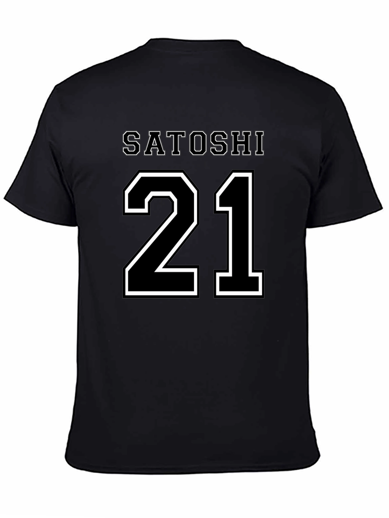 Satoshi 21 Graphic T-Shirt - Bitcoin Crypto Tee