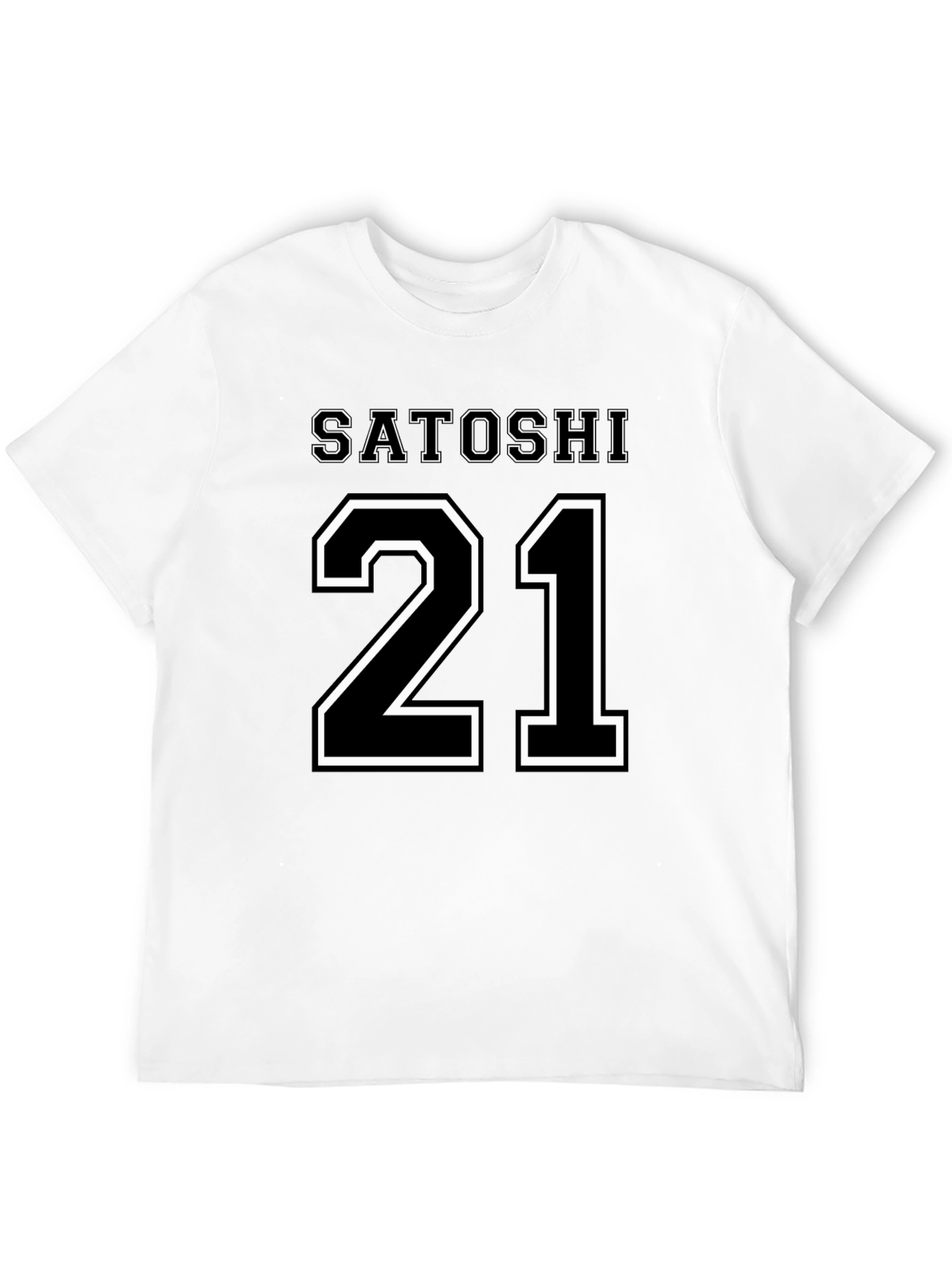 Satoshi 21 Graphic T-Shirt - Bitcoin Crypto Tee