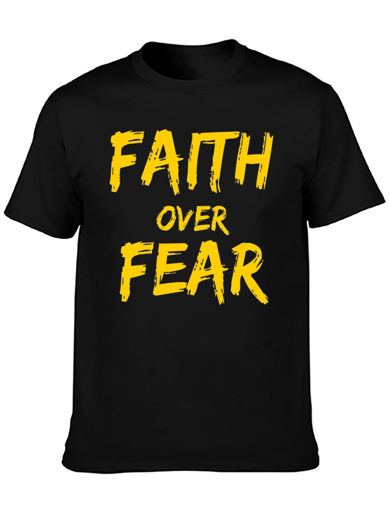 Faith Over Fear T-Shirt - Inspirational Graphic Tee