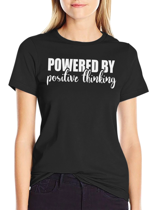 Powered By Positive Thinking Graphic Tee