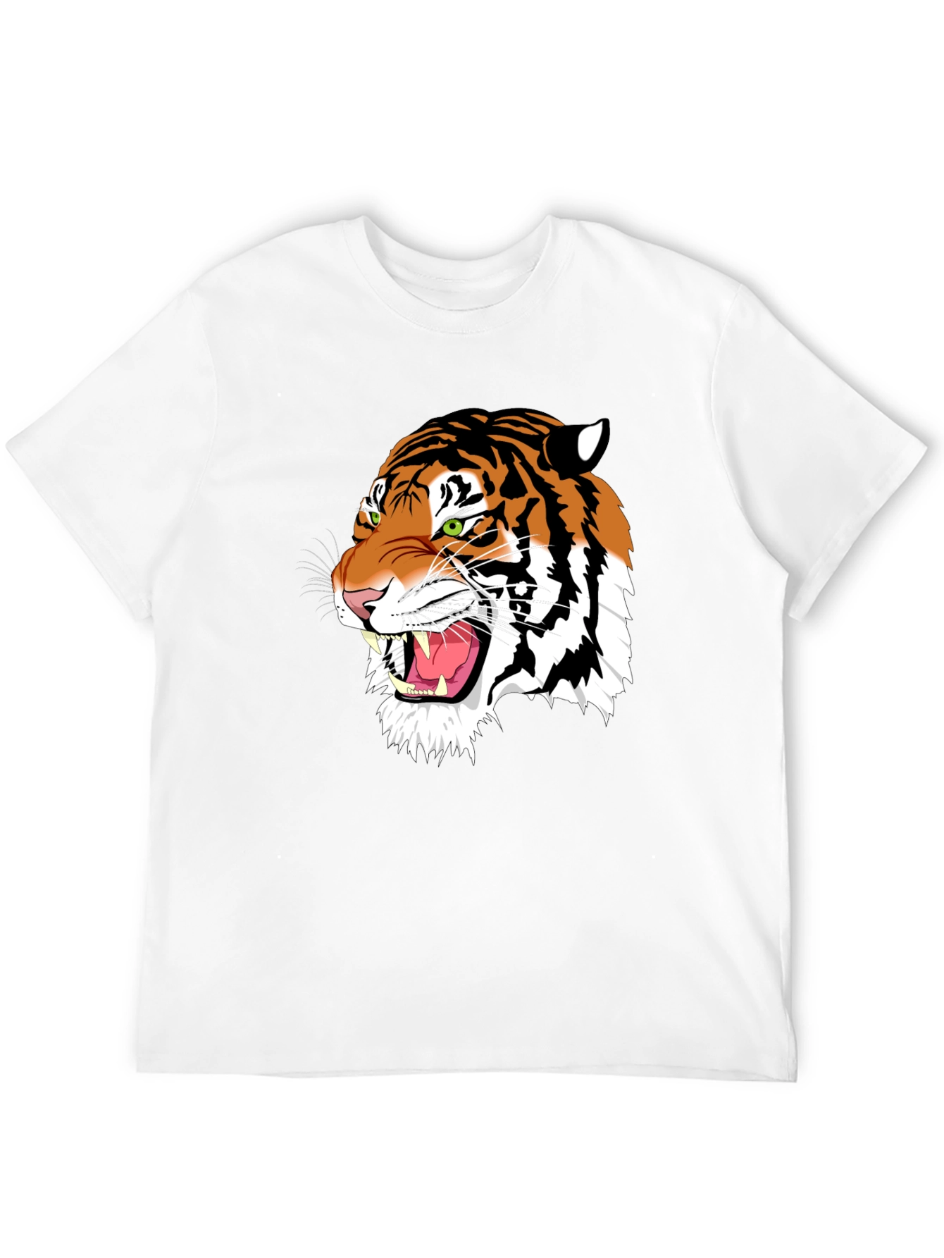 Tiger Graphic Tee - Black