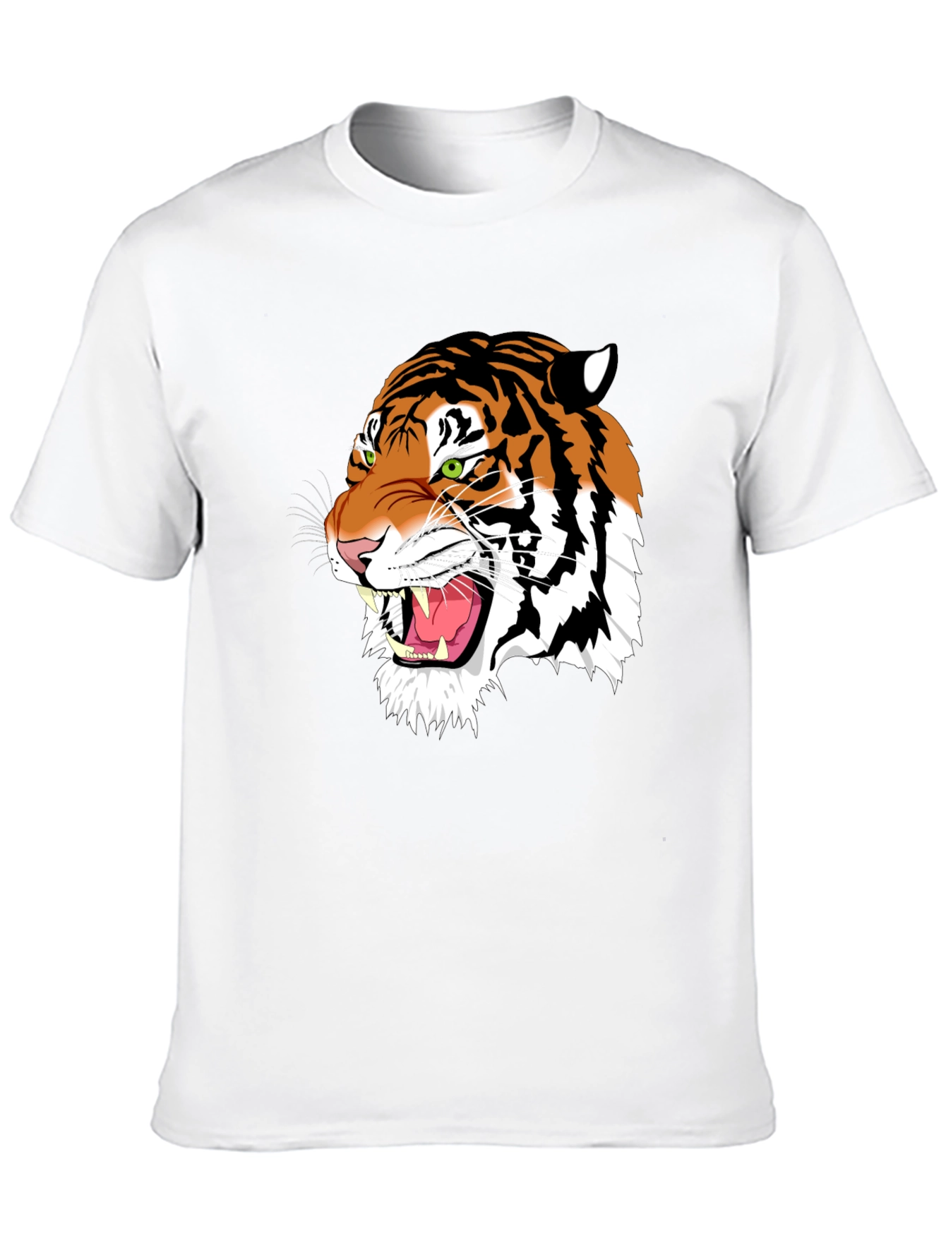 Tiger Graphic Tee - Black
