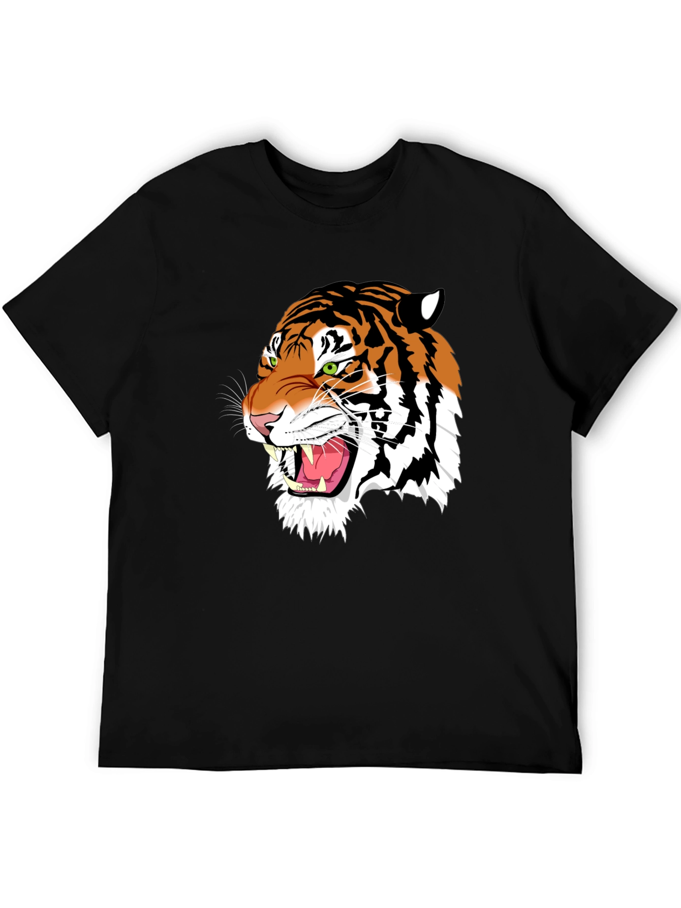 Tiger Graphic Tee - Black