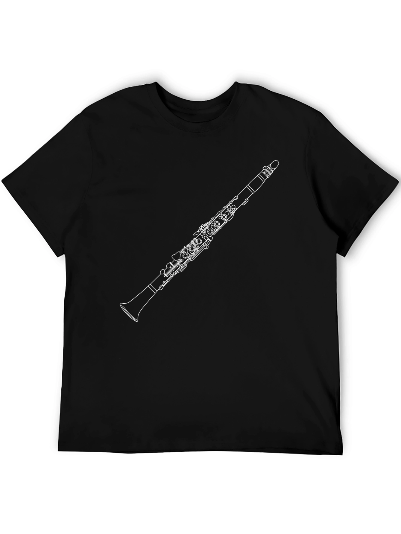 Clarinet Graphic T-Shirt - Music Lover Tee