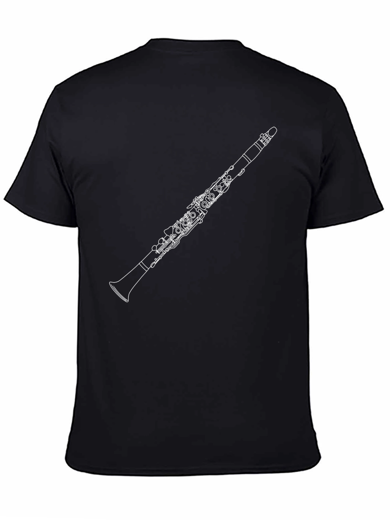 Clarinet Graphic T-Shirt - Music Lover Tee