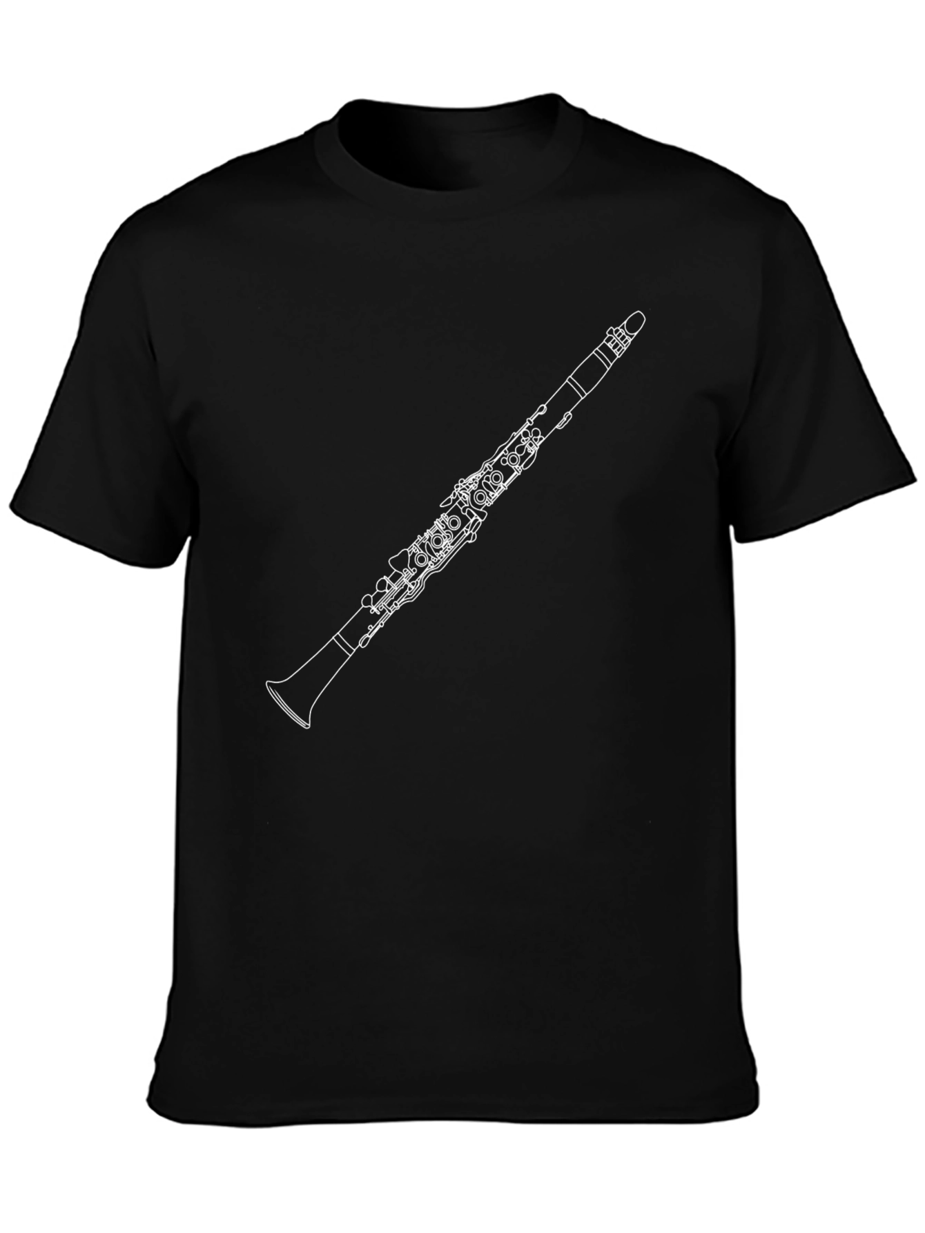 Clarinet Graphic T-Shirt - Music Lover Tee