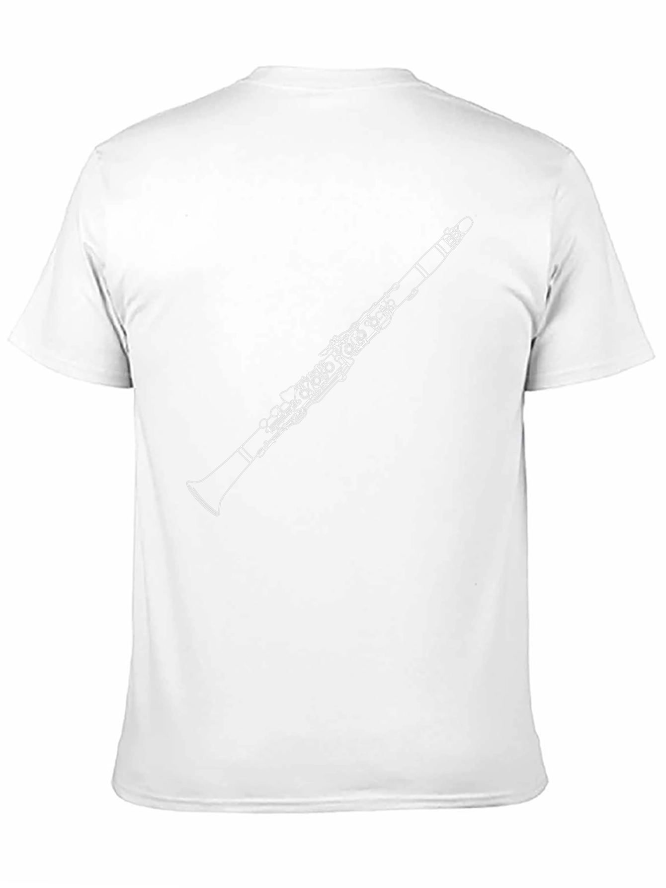 Clarinet Graphic T-Shirt - Music Lover Tee