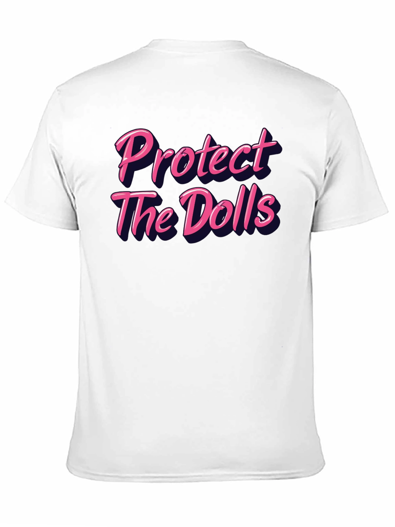 Protect The Dolls Graphic Tee - Black T-Shirt