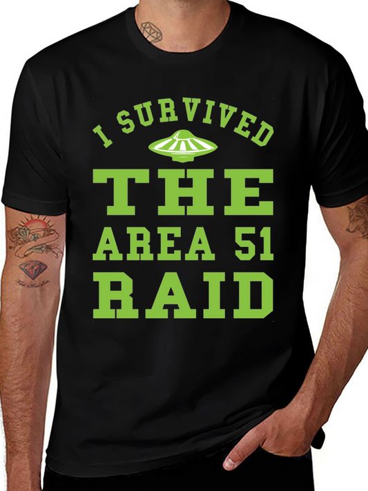 I Survived The Area 51 Raid T-Shirt
