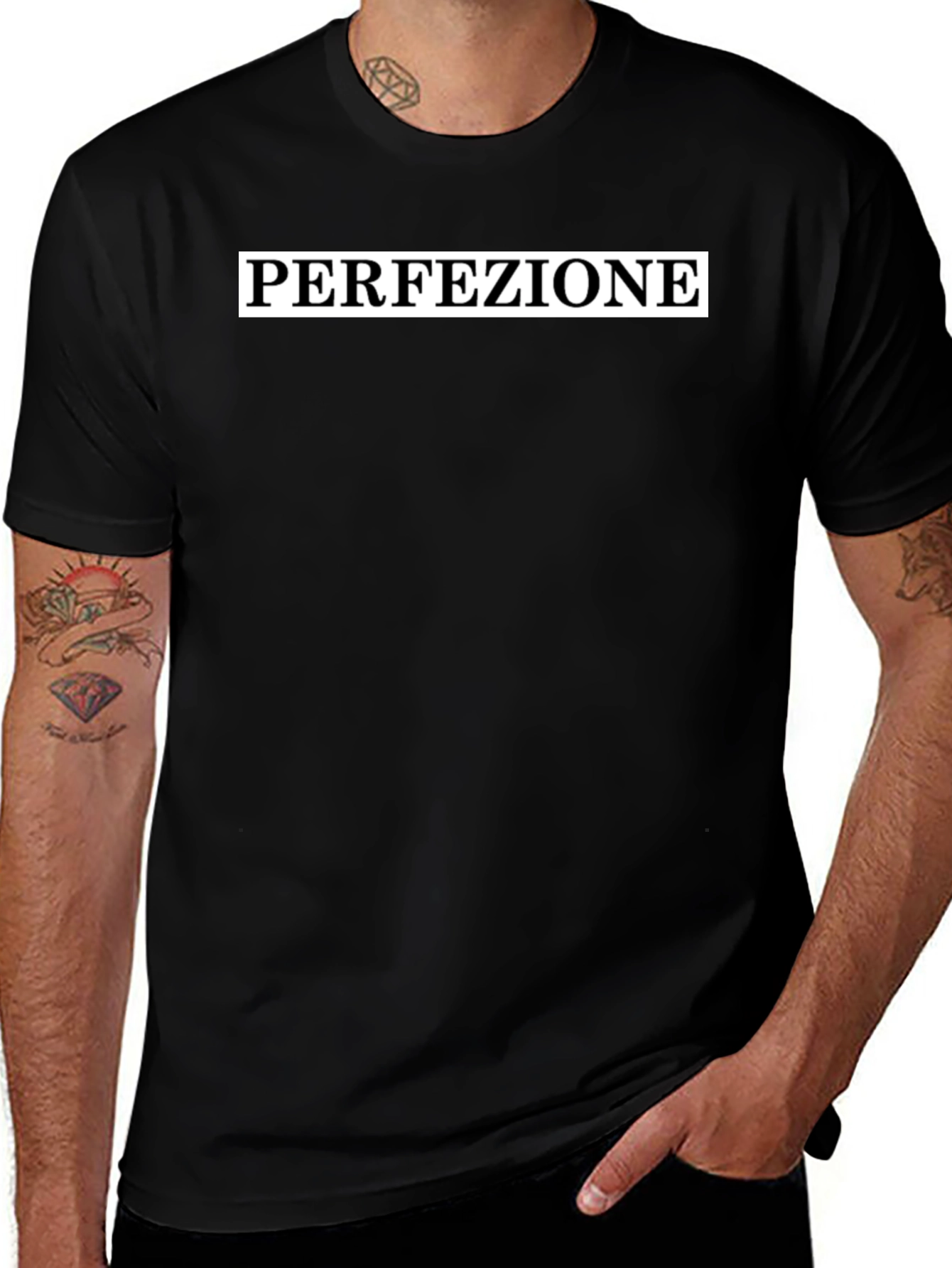 Perfezione Graphic Tee - Modern Style