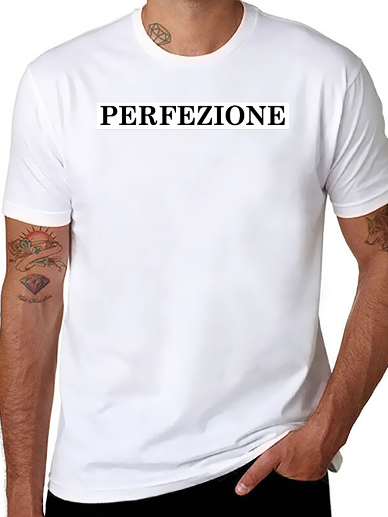 Perfezione Graphic Tee - Modern Style