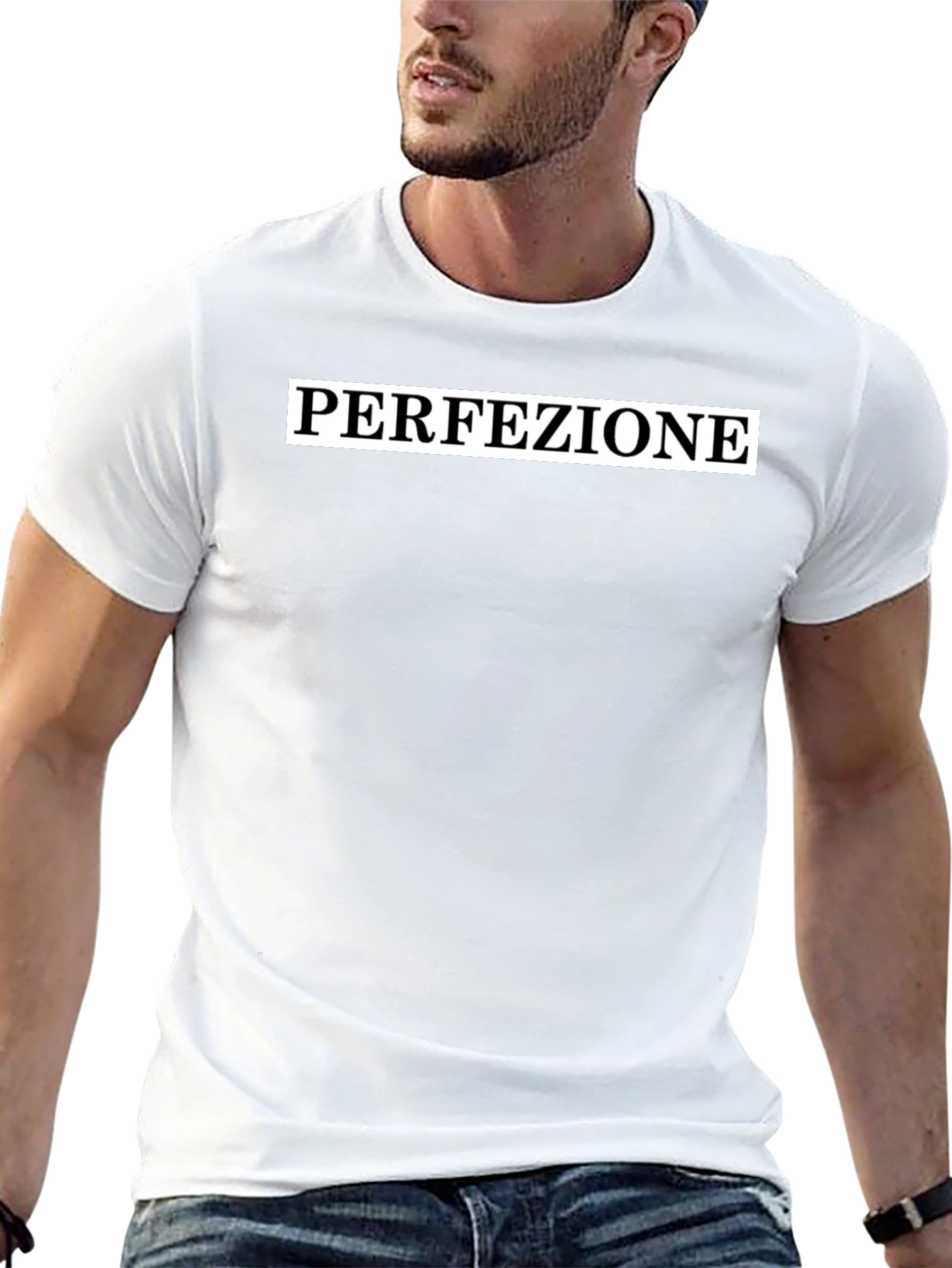 Perfezione Graphic Tee - Modern Style