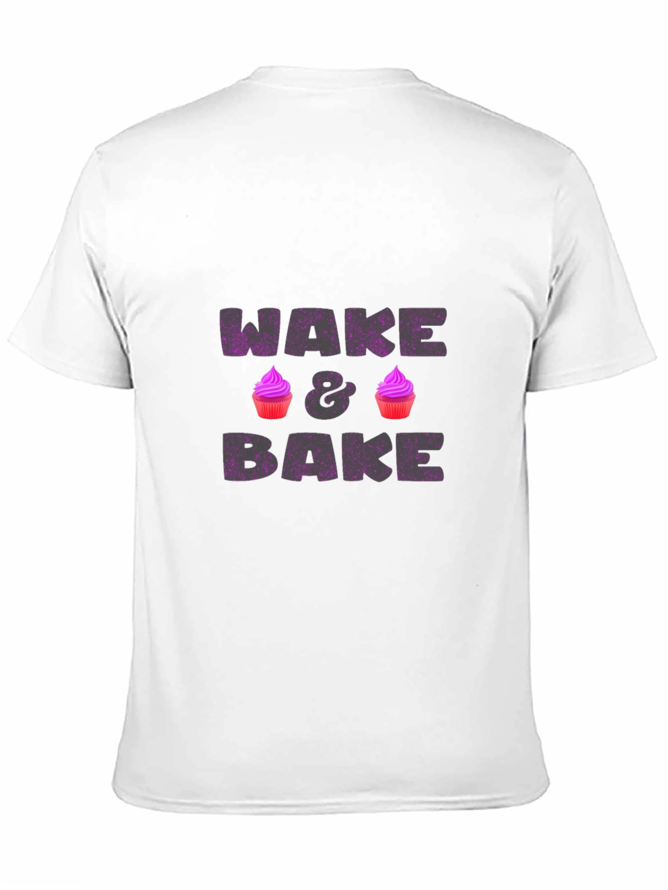 Wake & Bake Graphic Tee - Fun Novelty Design