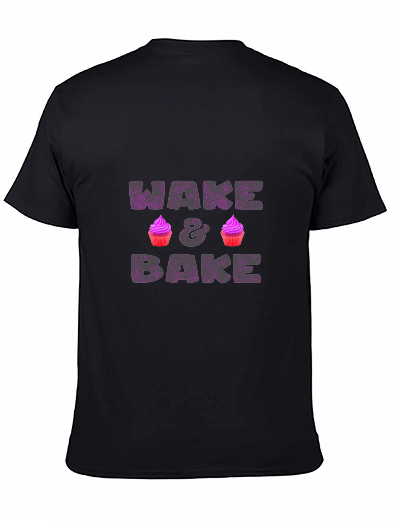 Wake & Bake Graphic Tee - Fun Novelty Design