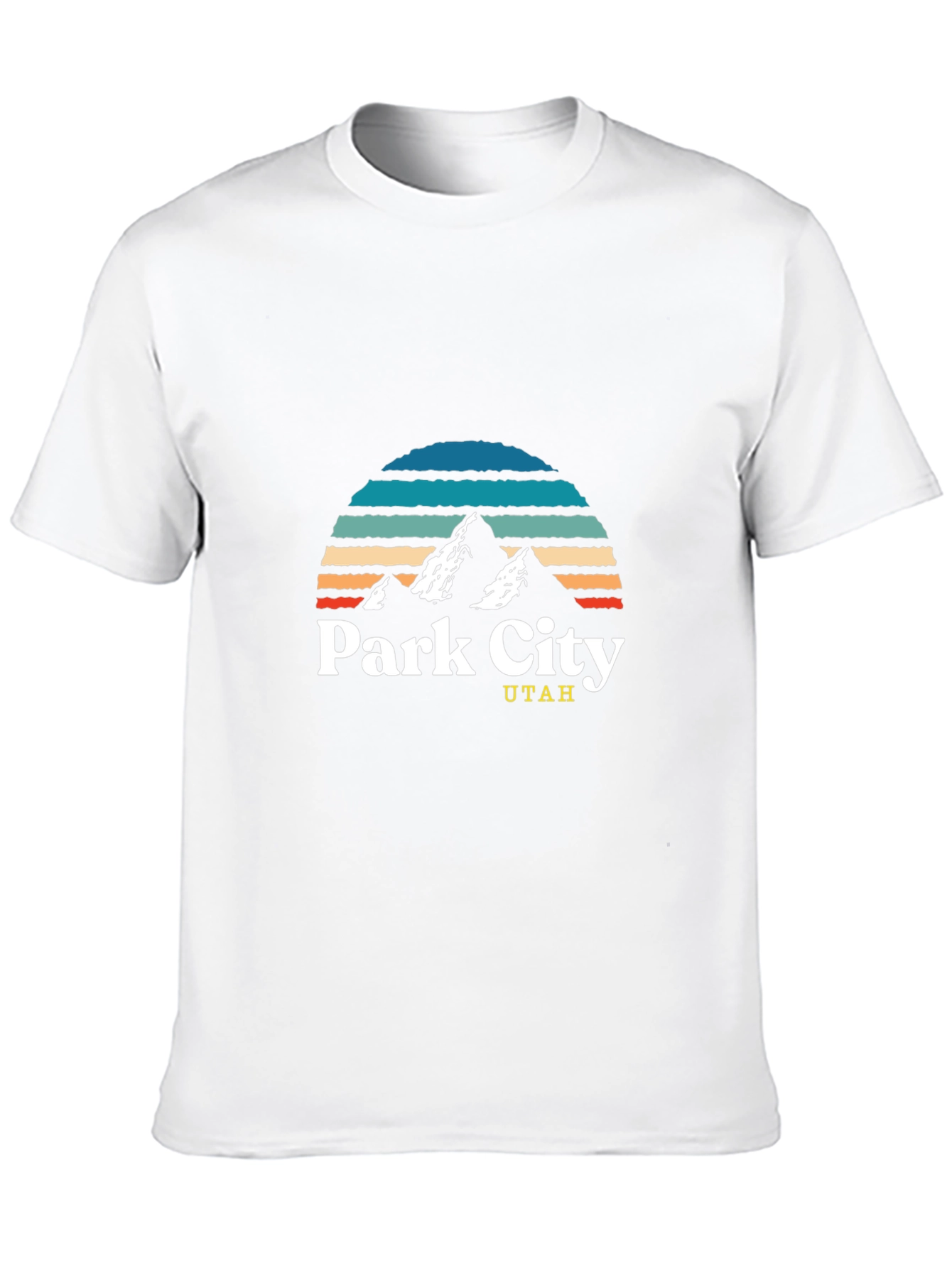 Park City Utah Graphic Tee - Retro Mountain Design