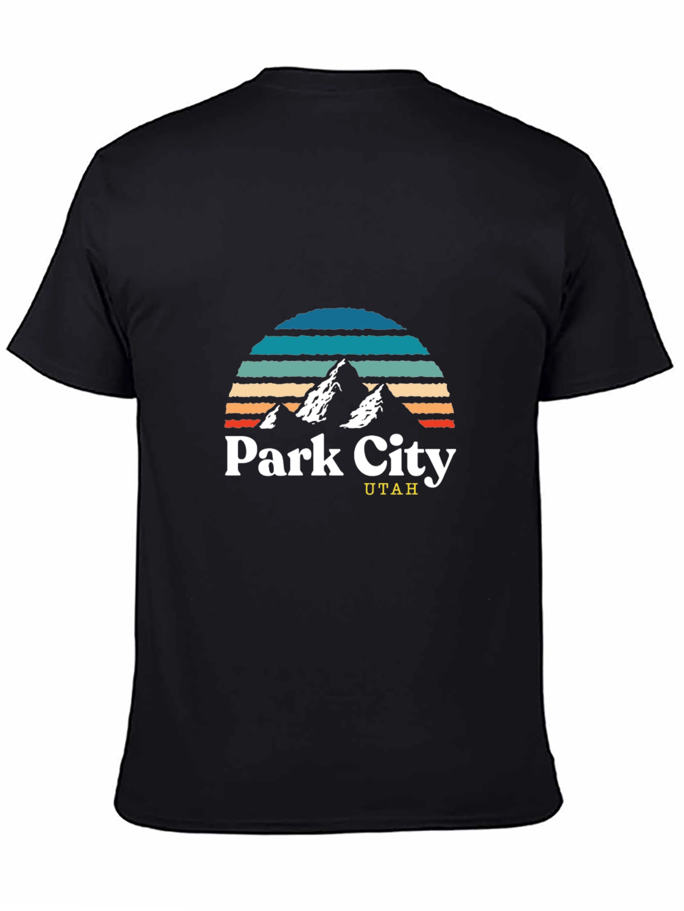 Park City Utah Graphic Tee - Retro Mountain Design