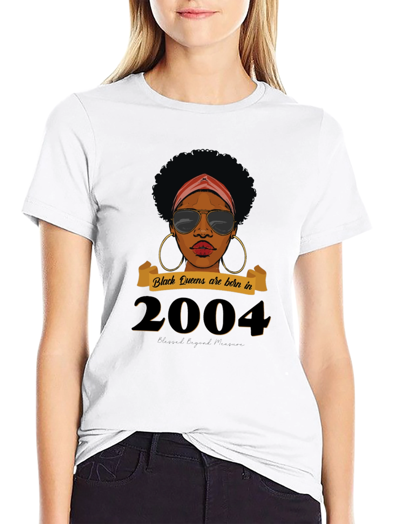 Black Queen 2004 Birthday T-Shirt