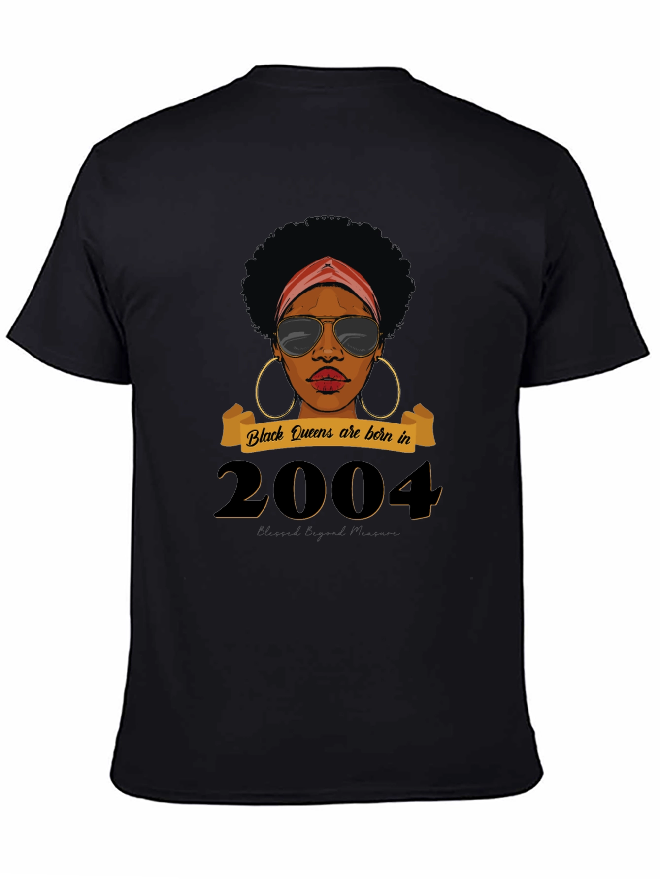 Black Queen 2004 Birthday T-Shirt