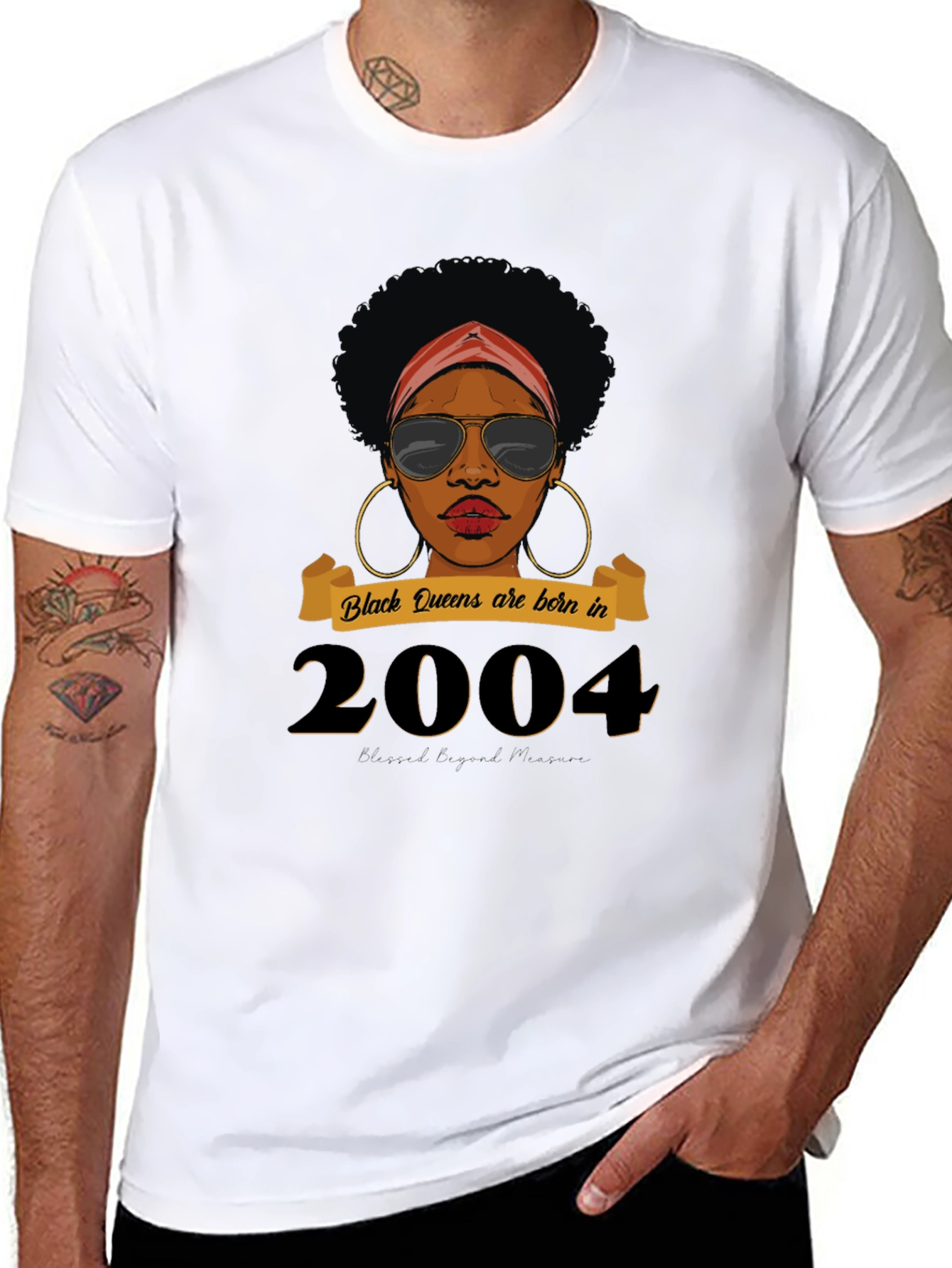 Black Queen 2004 Birthday T-Shirt