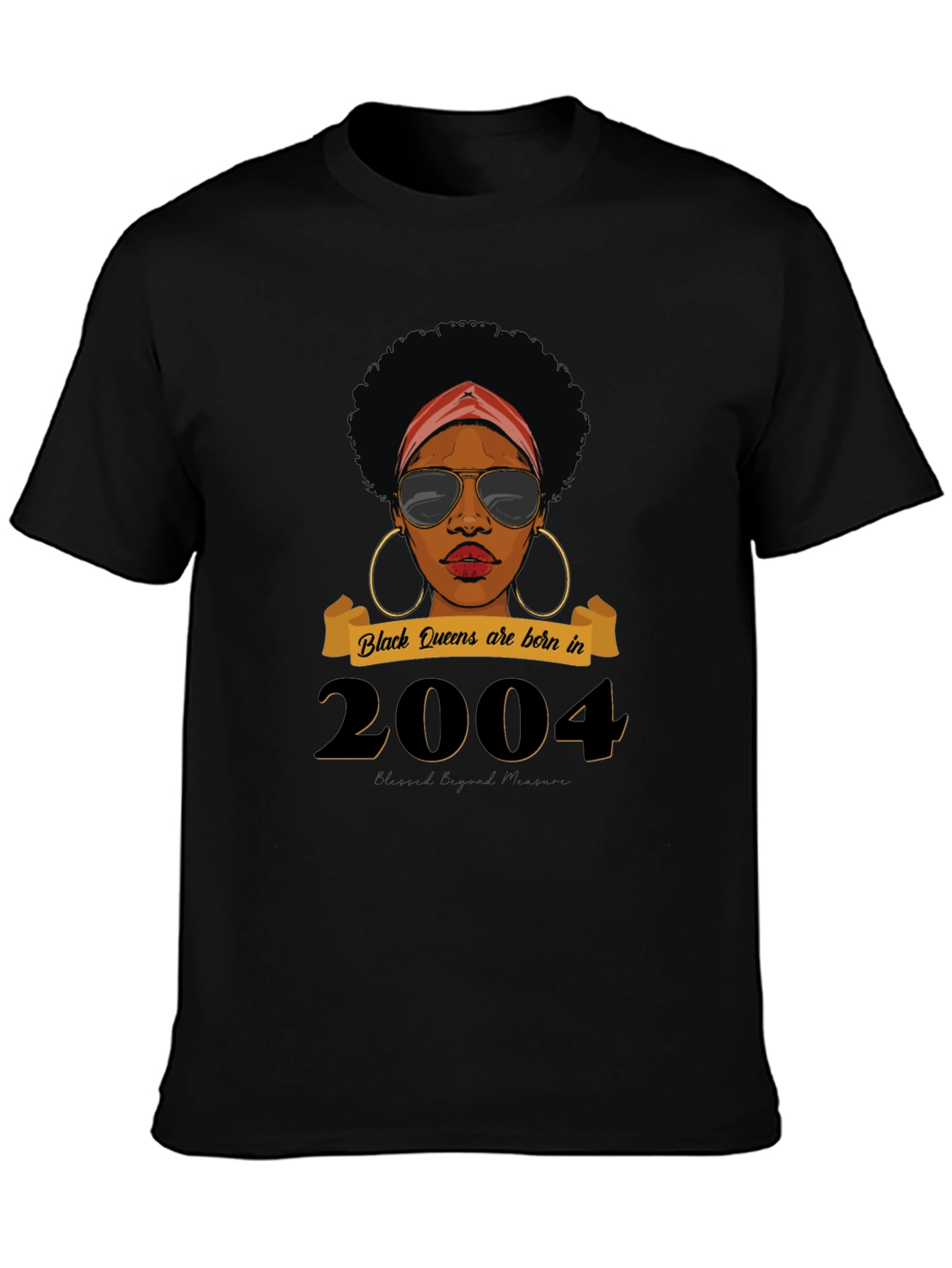 Black Queen 2004 Birthday T-Shirt