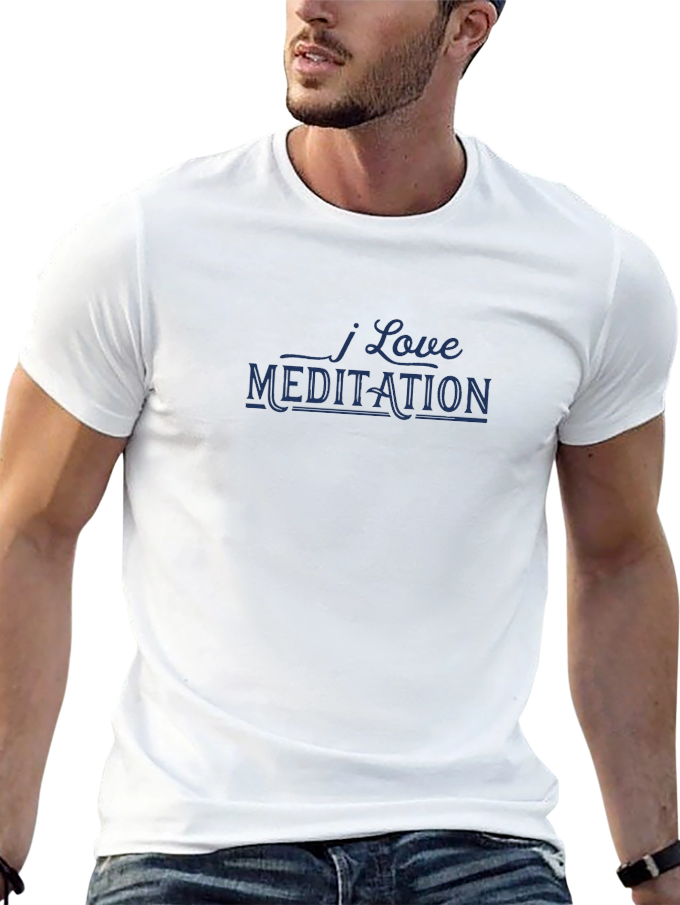 I Love Meditation T-Shirt